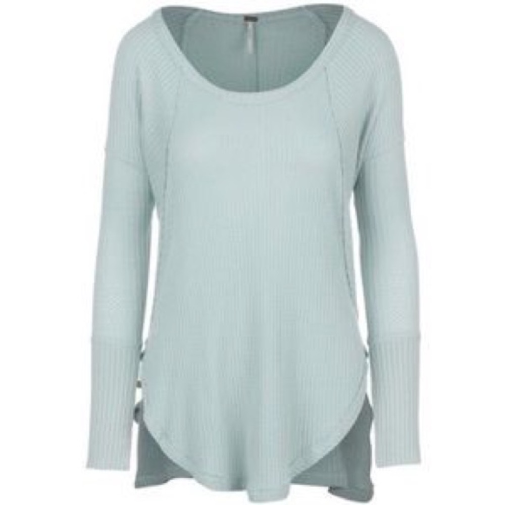 Free People Long sleeve thermal/ shirt